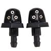 1pcs Durable ABS Black Windshield Washer Nozzles for Suzuki Grand Vitara MK2 Water Spray Jet Replacement