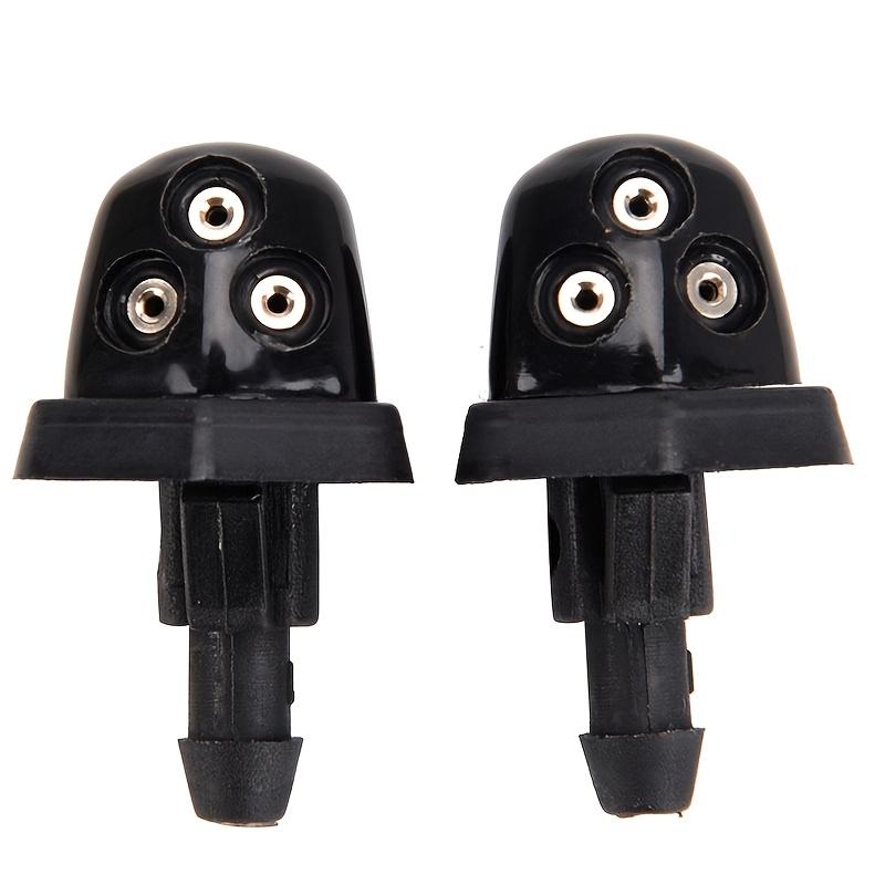 1pcs Durable ABS Black Windshield Washer Nozzles for Suzuki Grand Vitara MK2 Water Spray Jet Replacement