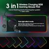 Large color gamepad power mat expansion key set pad with 15W charging for cell phones, headphones...