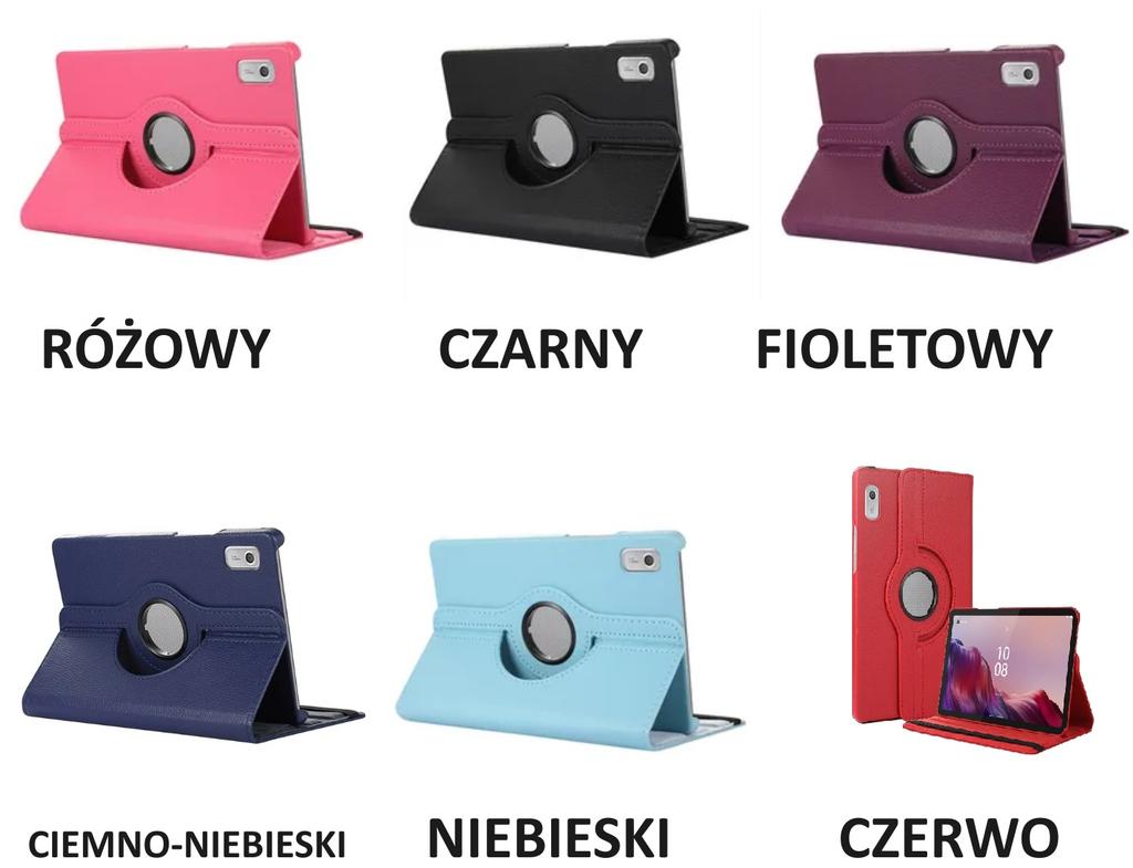360 Rotating Case for Lenovo Tab M9 2023 9" TB310XU TB310FU
