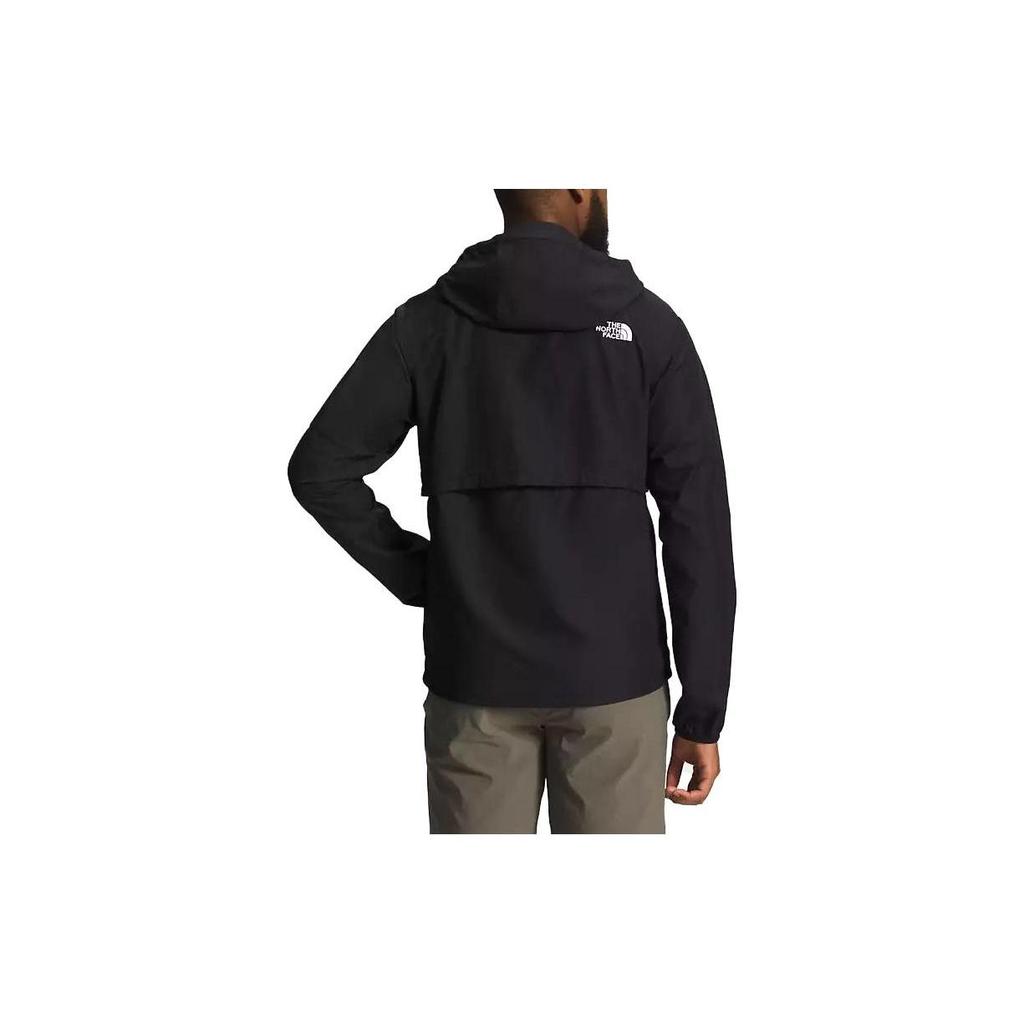 THE NORTH FACE Outdoor Hiking Windproof Windbreaker Jacket Men's Black NF0A7ZWS-JK3