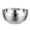 Churong 304 Stainless Steel Double-Layer Anti-Scald Bowl
