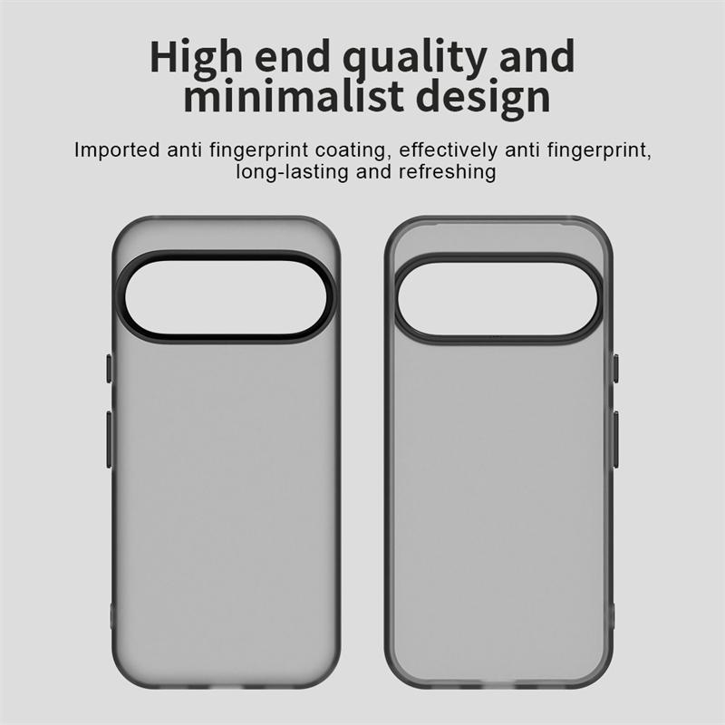 Anti-Drop Candy Color Case For Google Pixel 10 Matte PC Transparent Back Case Google Pixel 10 Pro Cover For Google Pixel 10 Case