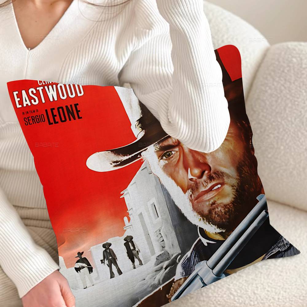 

The Good The Bad And The Ugly Classic Pillow Cover For Bedroom Room And Living Room Sofa Decorative Cushion Cover 30x30 cm