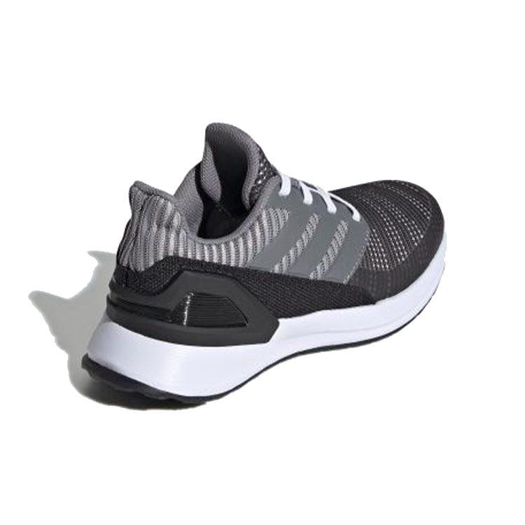 adidas Rapidarun Cushioning Low Top Kids' Running Shoes Dark Gray Kids' G27309