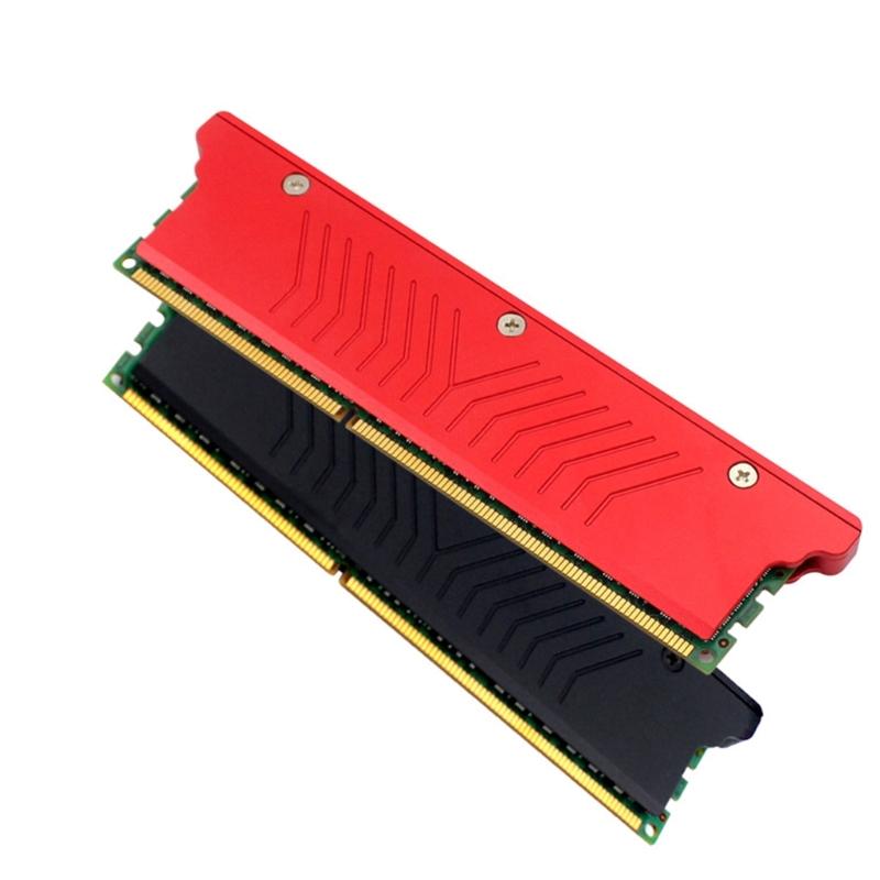Computer Water Coolers Aluminum Alloy Memory Coolers Memory Cooling Vest Memory Heat Dissipation Pad for DDR5 Desktop