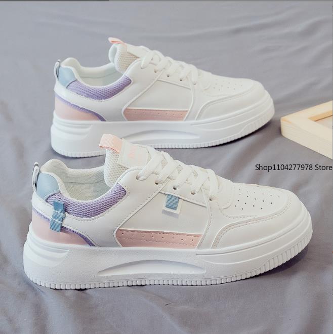 Fashion Fashion Women's Sneakers Platform Sports Shoes White Running Sneakers Chunky Shoes Tennis Female Basket  Zapatos De Mujer