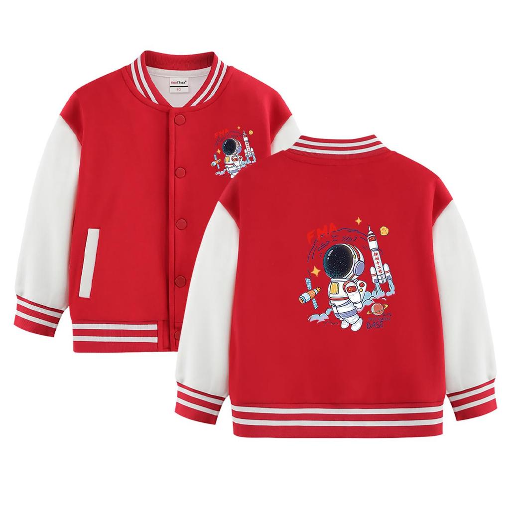 Stilvolle Baseballjacke für Jungen für Herbst & Winter - 2026 Neue Mode für mittelgroße bis große Kinder