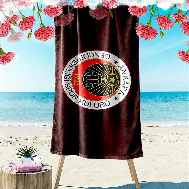 Gençlerbirliği SK Print Beach Towel, Large Soft Quick Dry Towel for Beach Camping Swimming