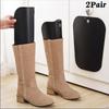 2 Pair Boot Shaper Inserts Tall Boot Support Sheet Reusable Anti Crease Anti Wrinkle Boot Keeper For Home Closet Shoe Storage