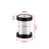 Black Bike Rear Shock Bushing Shaft Sleeve Absorber Suspension Bushing Bicycle Shock Absorber