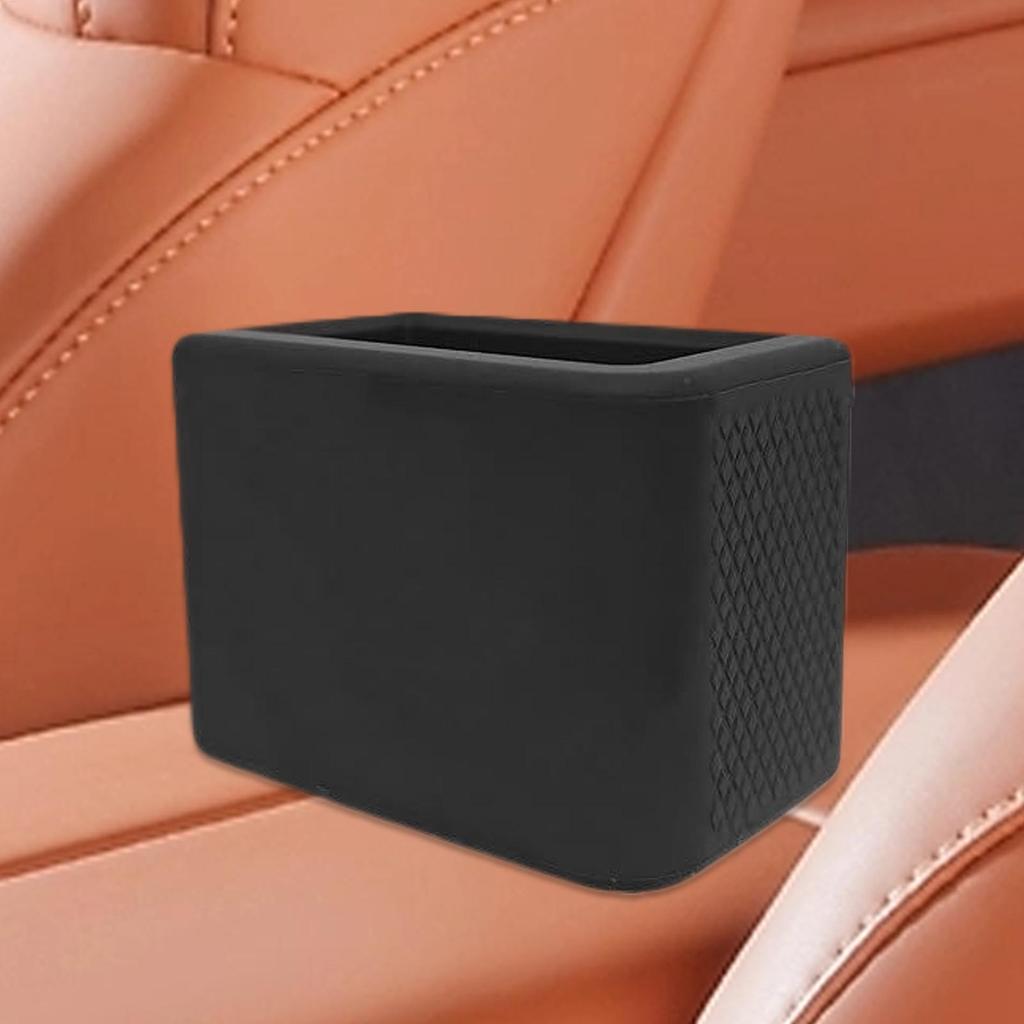 Seat Belt Buckle Holder Silicone Buckle Booster For Seat Belt Automotive Back Seatbelt Fastener Helper To Keep Upright And