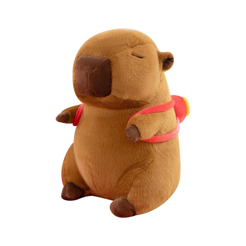 New Koi Capy Doll Plush Toys Children's Girls Gift Good Luck Koi Kapibala Doll