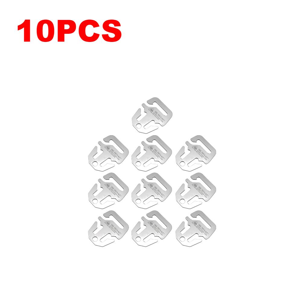 5-50 Stück Markisenbefestigungsschnalle Edelstahlanker Markisenbefestiger Winddichte Zeltplane Anker-Schnalle Outdoor Campingzubehör