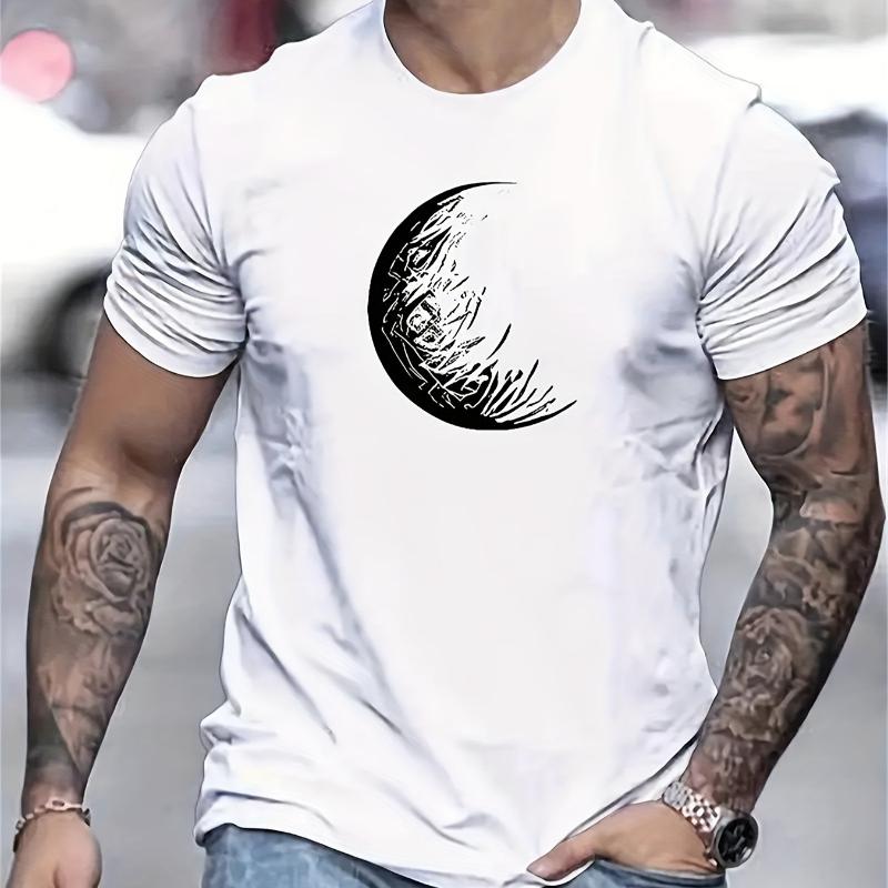 

Minimalist Short Sleeve Tee - Soft Comfortable Unisex Versatile Matching XXL белый