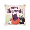 New Halloween Pillowcase Halloween Pillowcase Pumpkin Home Cushion Office Lumbar Backrest