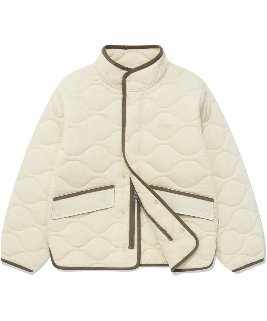 Covert Quilted M51 Jacket Ecru