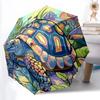 1 Stück Schildkröte Natur Regenschirm Tragbarer Faltregenschirm Langlebiger Eisenrahmen, Geeignet für Alle Jahreszeiten Zuhause Reisen Outdoor yy260319060