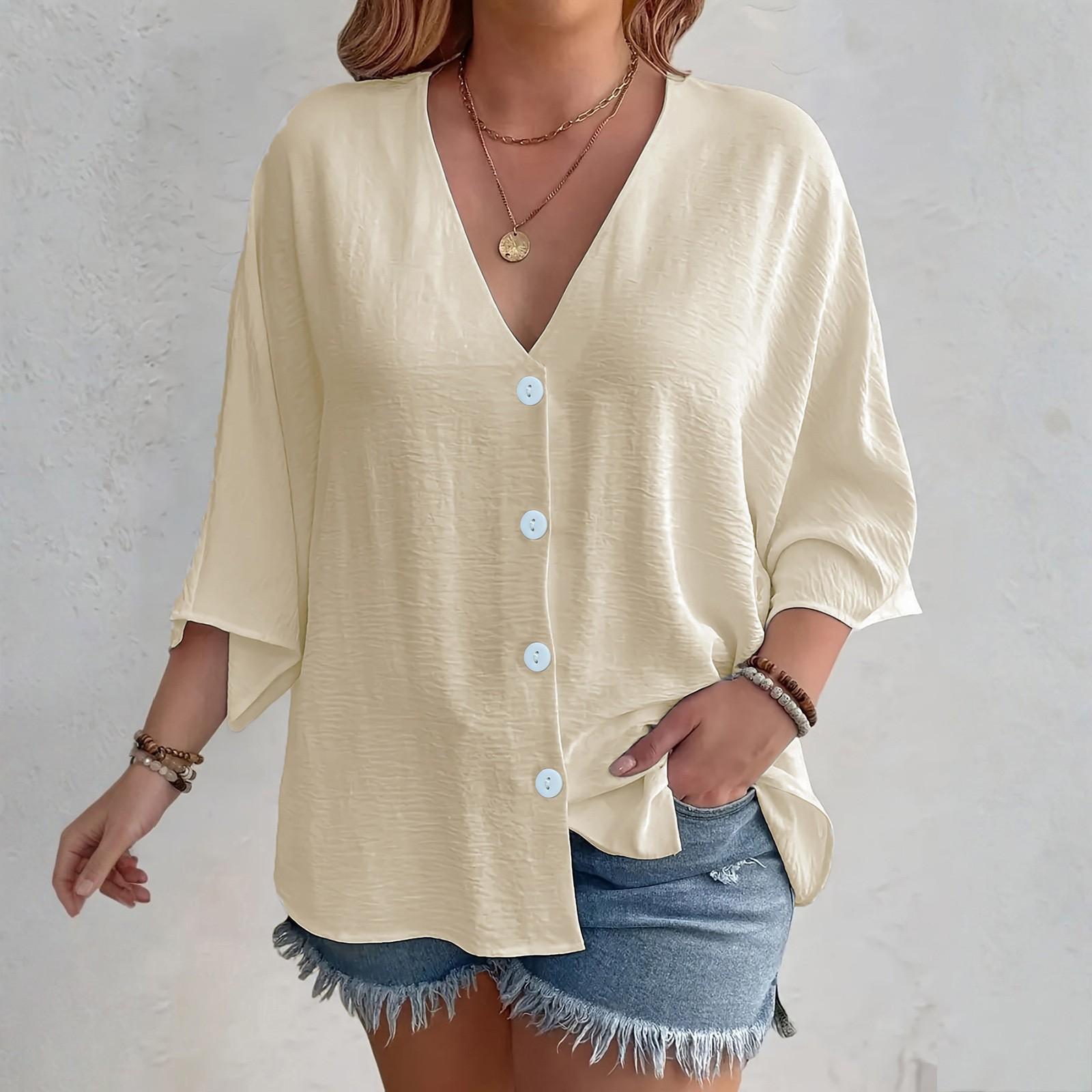 

Женская модная повседневная блузка с длинным рукавом и круглым вырезом, пуловер с принтом XXL бежевый