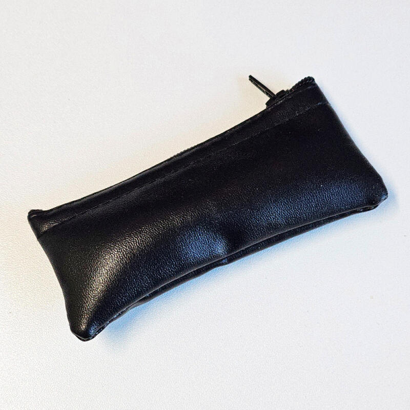 Faux Leather Stamp Pouch Wallet Stamp House