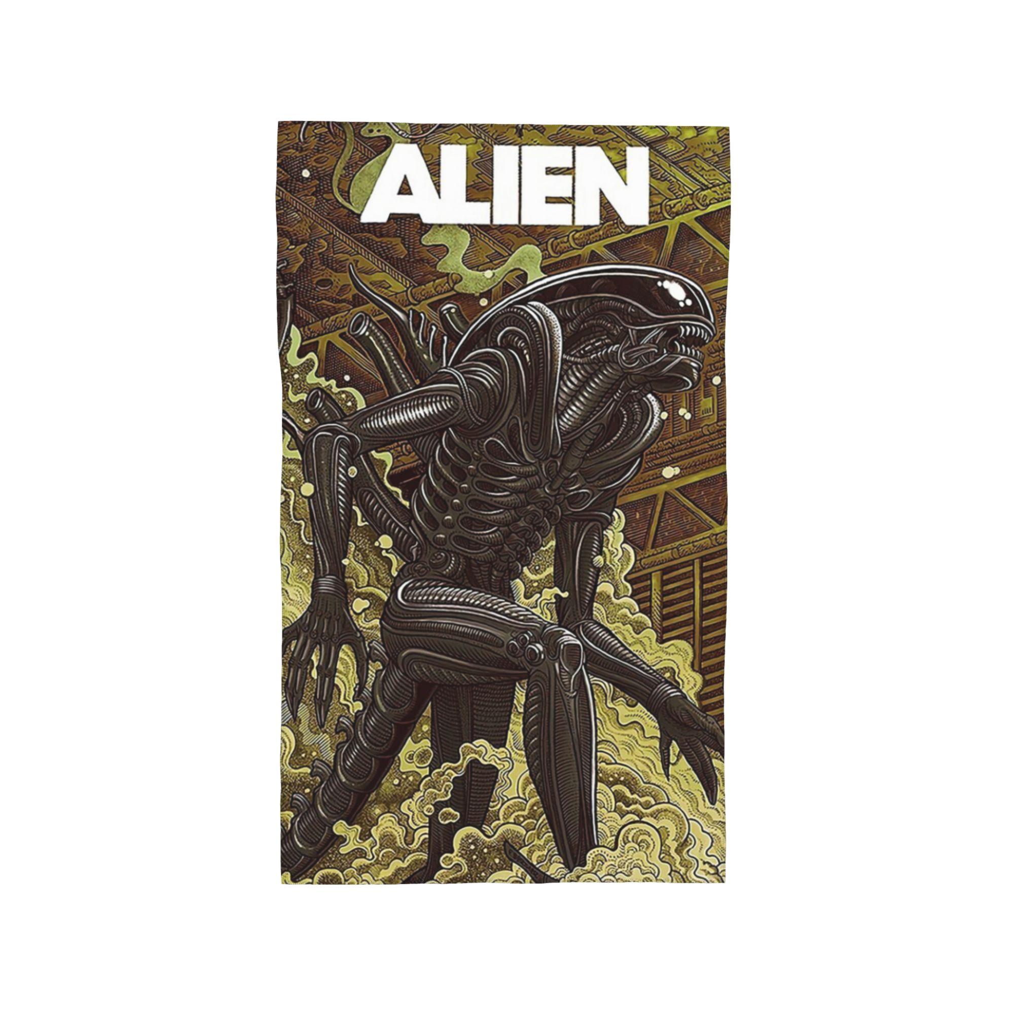 

Movie Alien Soft Face Towel Quick Dry Pool Bath Cotton Towels Absorbent W40*H60(CM)