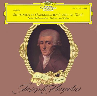 LP Record JOSEPH HAYDN, BERLINER PHILHARMONIK - Sinfonien 94 (Paukenschlag) Und 101 138782 Deutsche Grammo Germany Classical Used