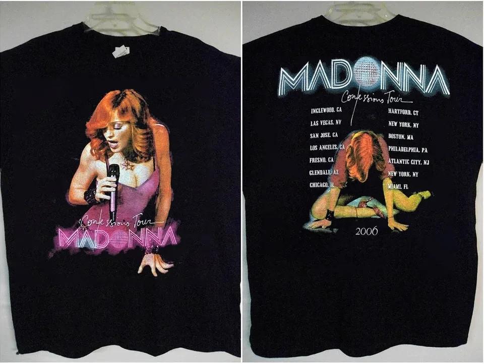 MADONNA Confestion Tour T-Shirt, Madonna Tour Unisex T-Shirt L