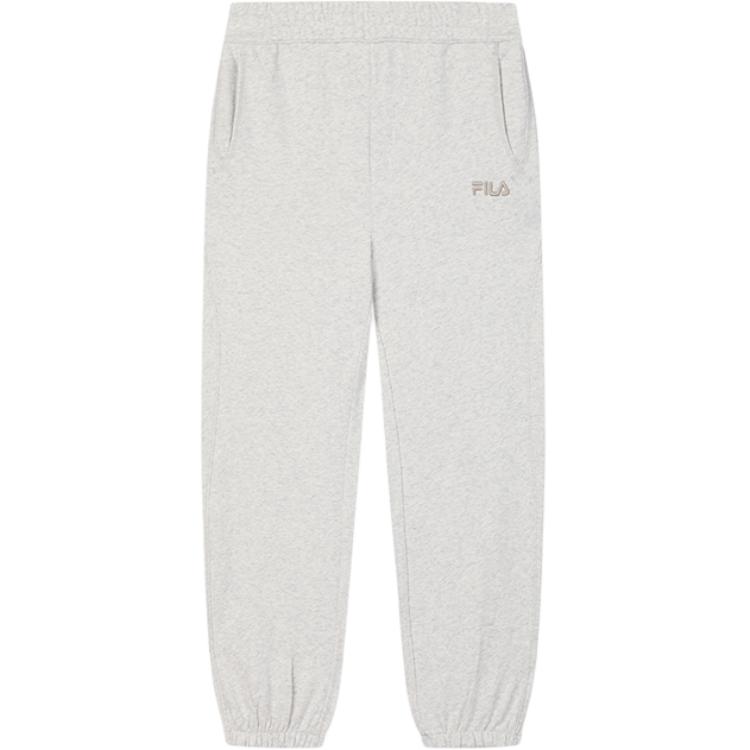 

Fila Оригинальный логотип Свободные Удобные Флисовые Трикотажные Повседневные Брюки с Манжетами Женские брюки Низ Серый F51W449601F-MG XXL