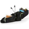 Sports Waist Bag Cycling Running Casual Chest Bag Reflective Stripe Waterproof Waist Bag with Water Bottle Holder