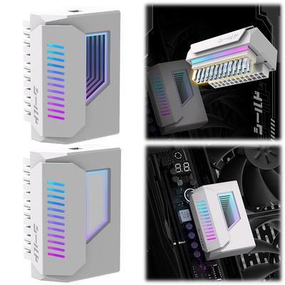 ATX 24 Pin To 180 Degree Power Plug Adapter Mainboard Motherboard Power Supply Cable Modular ATX 24 Pin 180 Degree Adapter
