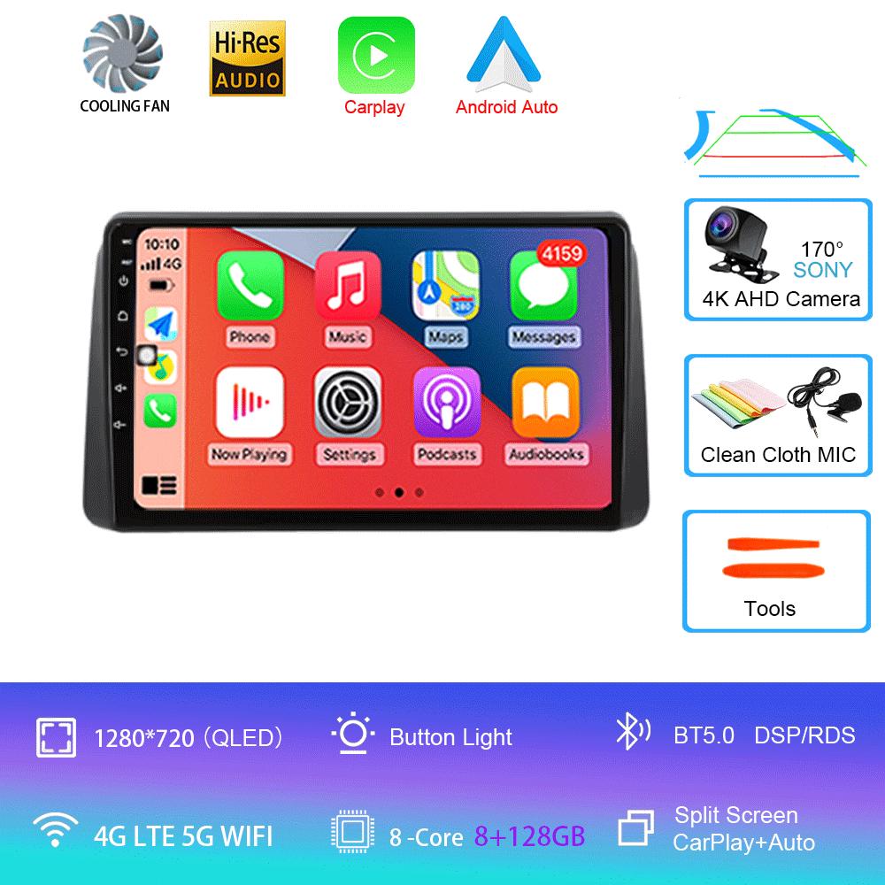 For Chrysler Town&Country 2011-2016 2 Din Android 14 Car Radio Video Player GPS Multimedia Stereo Head Unit Bluetooth5.0