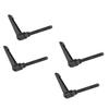 4PCS Metal Machine Knobs Adjustable Fixing Handle M8 Male Thread