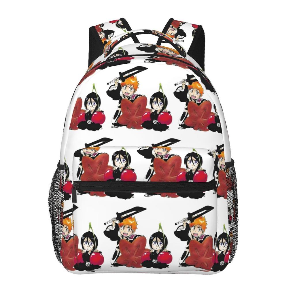 Bleach Death God Rukia Kuchiki Heavyweight Backpacks Boys Girls Bookbag Children School Bags Cartoon Rucksack Shoulder Bag