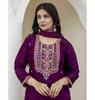 Women Designer Kurta Pant Dupatta Set Indian Bollywood Top Tunic Kurti Salwar Suit Dress