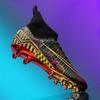 Neue High-Top-Fußballschuhe, galvanisierte Trainingsschuhe mit goldbesohlenen Sohlen, Sportschuhe für Mittelschüler auf Kunstrasen, lange Fingernägel, Herren
