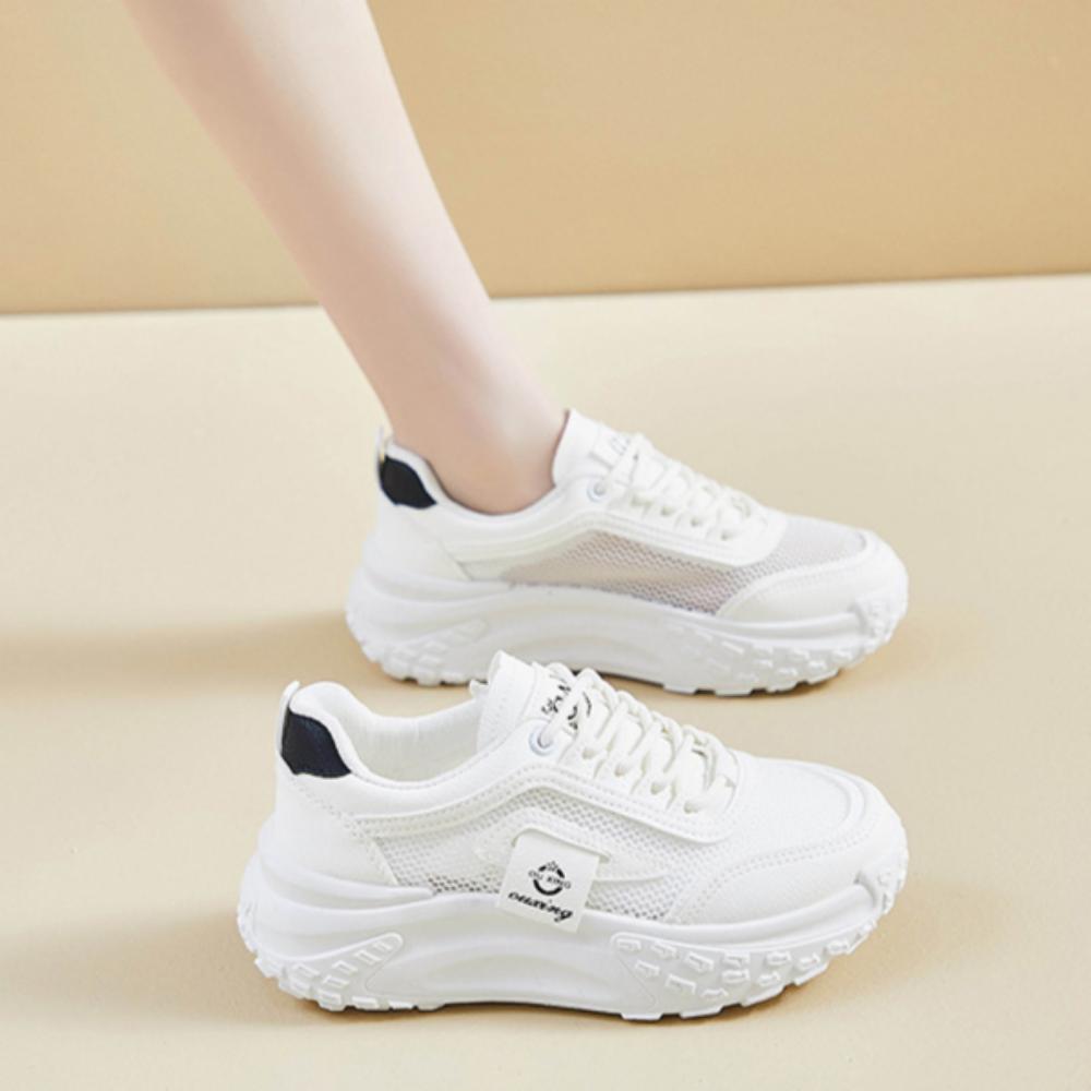 Daddy Shoes Женская спортивная и досуговая сетчатая дышащая обувь на толстой подошве — фото 11