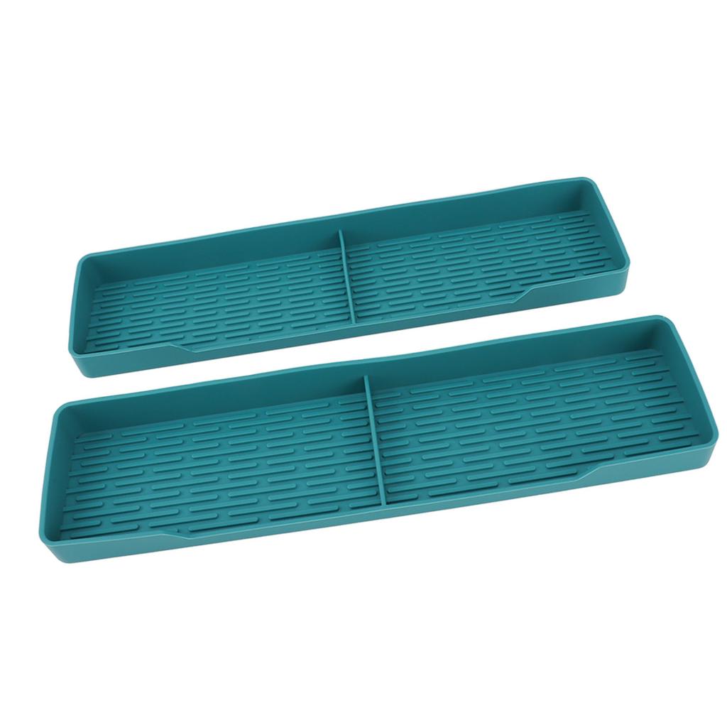 2Pcs Stove Top Shelf Silicone Magnetic Leak Proof Anti Slip Oven Top Shelf Spice Rack Organizer