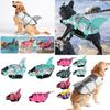 Vibrant Sailboat Pattern Dog Life Jacket For Small And Large Dogs