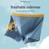Yuzhaolin Boys' Pure Cotton Antibacterial Boxer Briefs