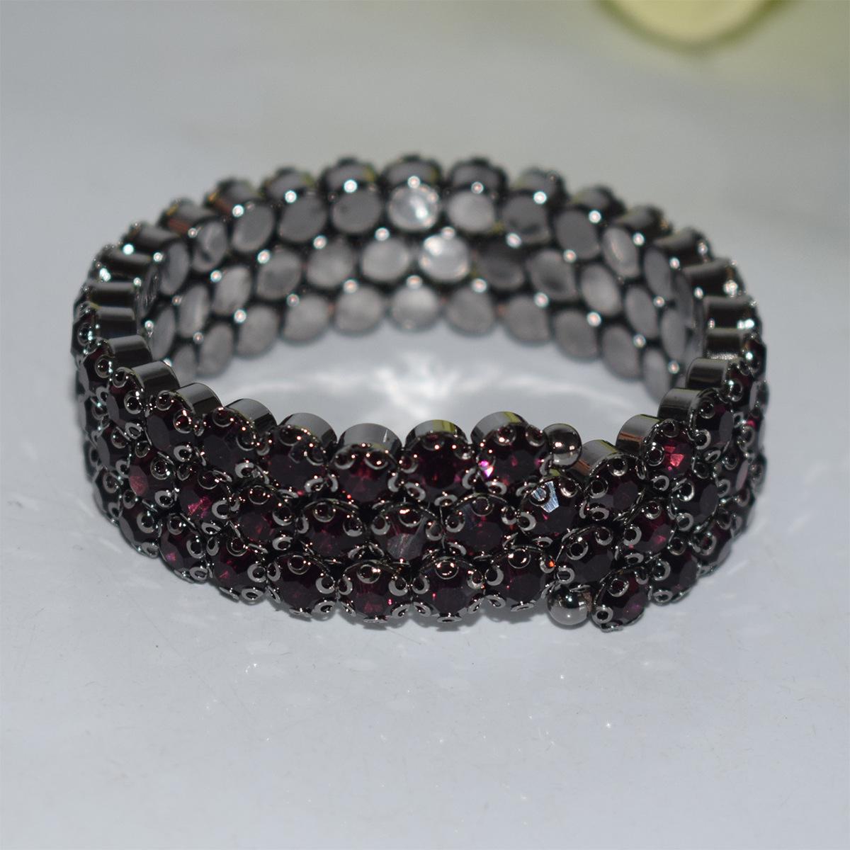 

Новый свадебный браслет на руку из страз AB, сценическое хрустальное украшение