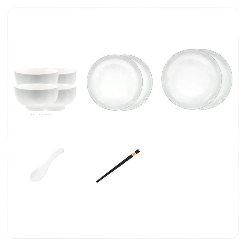 Kangmo Gradient Green Ceramic Tableware Set