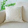 French Lace Throw Pillow 45x45cm Sofa Cushion for Chair High End Banquet