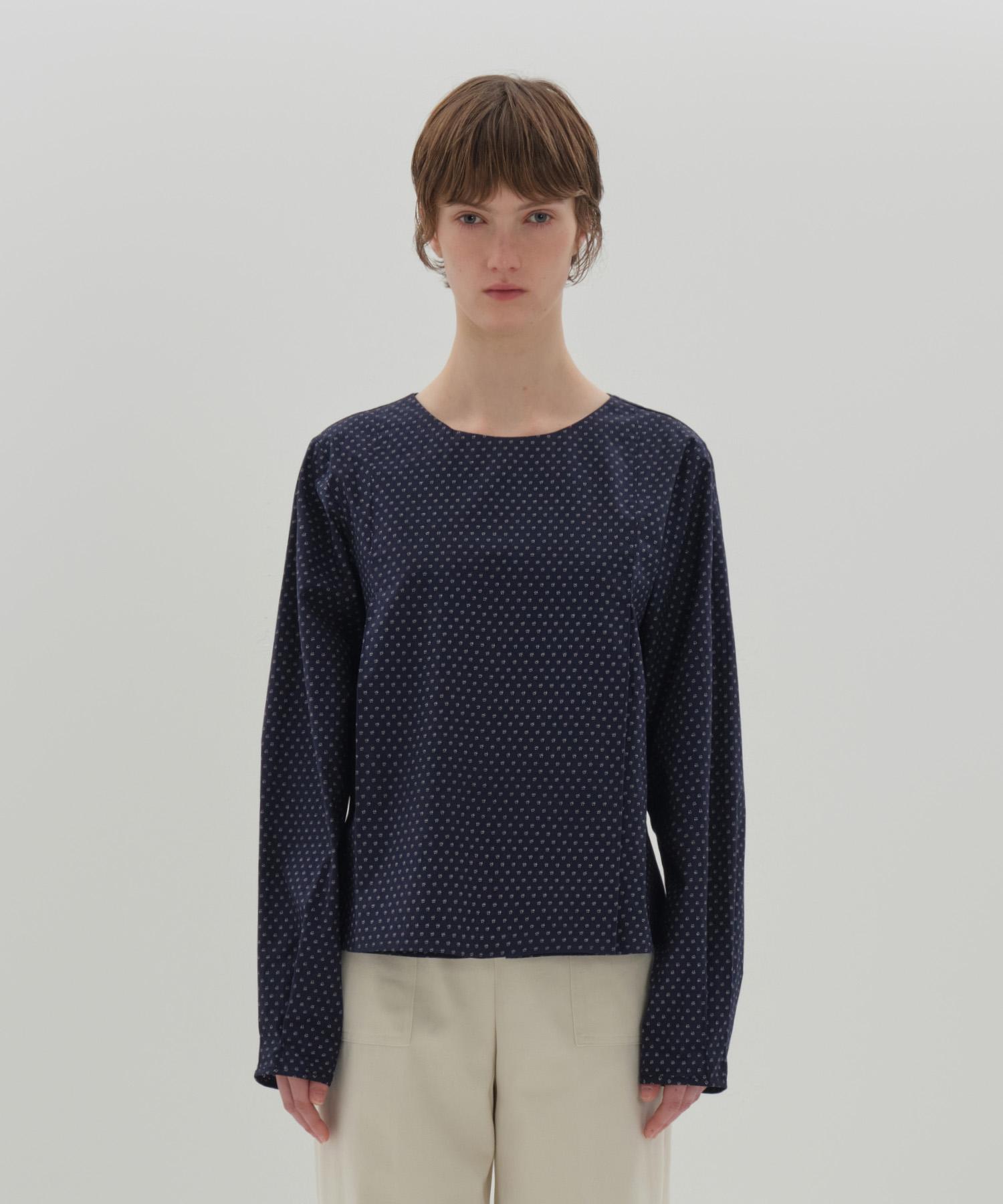 Jun By Jun K Magali Blouse_Navy