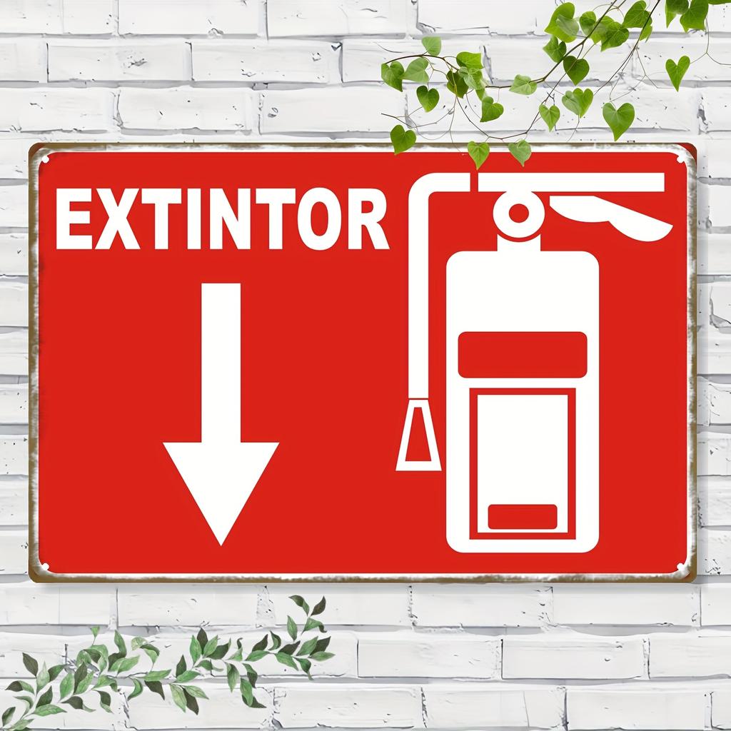 Vintage signs, 2D graphic design, wall safety trim, durable design for home, office and vehicle compliance, office safety sig