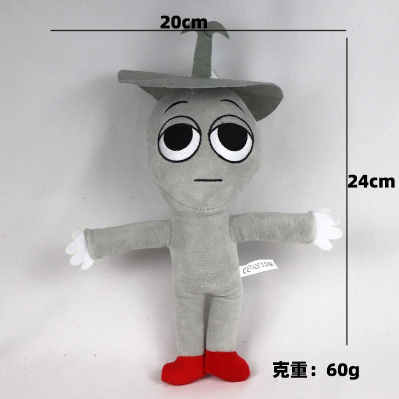 Stand Sprunki Incredibox Plush Toy Cartoon Stuffed Animal Doll Collection Gift