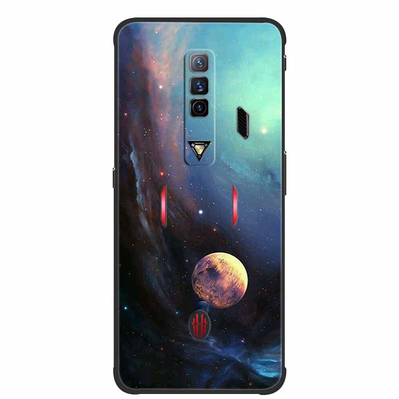 For ZTE Nubia Red Magic 7 Cases 7Pro Fashion Soft TPU Silicone Back Cover For Redmagic 7 Pro Phone Cases Shockproof Fundas 2022