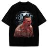 Max Holloway Baddest BMF Vintage Stil MMA Grafikdesign T-Shirt