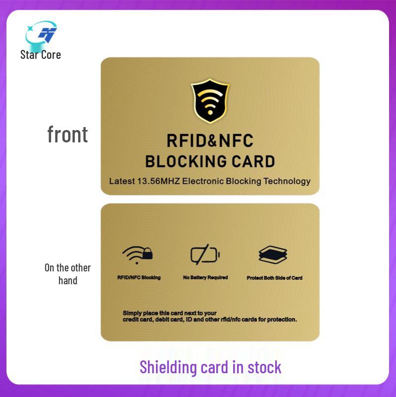 NFC Shield Anti-Theft RFID Blocker Card