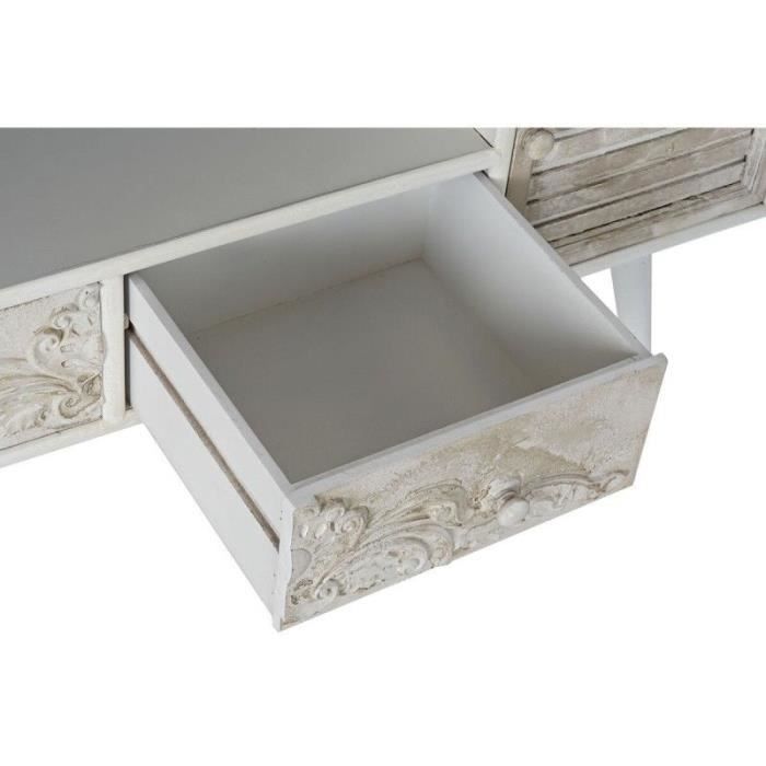 TV Cabinet - DKD Home Decor - Thyann - MDF - 136 X 40.5 X 52 Cm - 2 Doors 2 Drawers