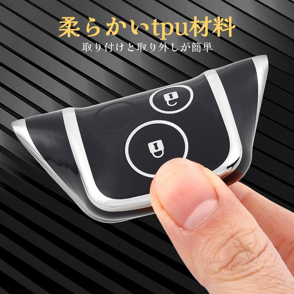 OFF WE GO Estuche para llaves, Cubierta de TPU para llave de coche, Carcasa para llaves, Compatible, Para Honda